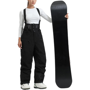 Combinaison de ski unisexe personnalisée, imperméable, coupe-vent, respirante, anti-UV, isolée en polaire, veste de snowboard, pantalon de ski, vêtements de sport d'hiver - Product Image 4