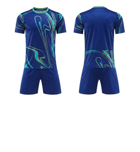 Uniforme de Fútbol de Última Moda al por Mayor, Conjunto de Uniforme de Fútbol para Adultos, Ropa Deportiva Ligera y Transpirable de Alta Calidad - Product Image 1