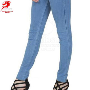 Jeans de Corte Ajustado para Mujer, Marca Privada, Tela Elástica de Calidad, Cintura Media, Costuras Duraderas, Cierre de Botón, Corte Moderno y Elegante - Product Image 6
