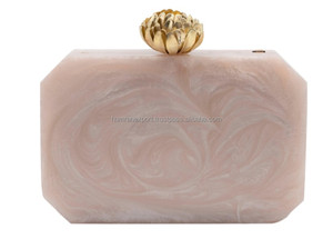 Best Quality Metal Material Resin Clutch Marble-Look Pattern <b>Handbag</b>/Shoulder Bag <b>for</b> <b>Wedding</b> Parties Direct from India - Product Image 4