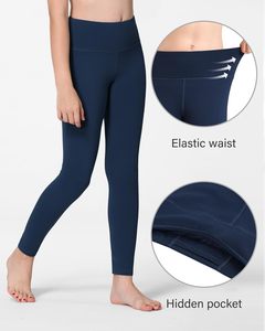 Kids <b>Sweet</b> Leggings Full Length Waterproof Quick Dry Breathable Knitted Spandex/Polyester Soft Elastic Waist Casual - Product Image 4