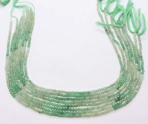 Perles de fluorite naturelle facettées rondes 3 mm, perles de fluorite naturelle, perles de fluorite en vrac pour la création de bijoux - Product Image 1