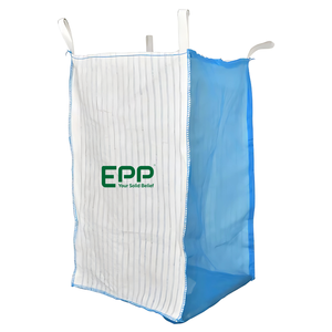 Flexible Intermediate Bulk <b>Container</b> <b>Large</b> Capacity 1 Tonne 1 Cubic Meter Big Bag ventilated breathable FIBC Bulk Super Sacks - Product Image 4