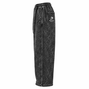 Hot Selling Factory Price <b>Men</b> Lightweight Casual Mid <b>Wide</b> <b>Leg</b> Baggy <b>Trouser</b> Quick Dry Breathable - Product Image 3