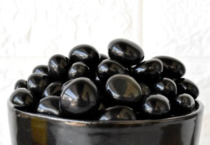 Piedras de Obsidiana Negra en Bruto de Primera Calidad al por Mayor, Pulidas a Mano, 1 kg, Forma Ovalada, para Arte, Coleccionismo y Decoración del Hogar - Product Image 5