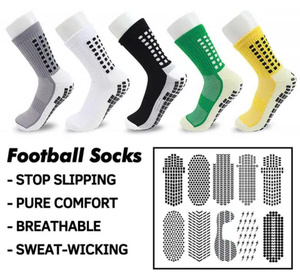 Soccer Grip <b>Socks</b> Men Anti Skid Athletic Crew <b>Socks</b> Football Match <b>Training</b> <b>Socks</b> - Product Image 3