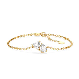 REYES Wholesale Price 1.45Ct Moissanite Link Bracelets <b>for</b> Women 925 Sterling Silver Perfect Engagement Gift Jewelry <b>for</b> Her - Product Image 6
