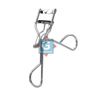 Rizador de Pestañas de Acero Inoxidable, Herramienta para Rizar Pestañas, Pelo Sintético Natural Largo, Venta al por Mayor, Productos de Belleza Plateados - Product Image 3