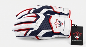 Guantes de béisbol duraderos con amortiguación suave en la palma, diseño transpirable, agarre confiable y comodidad para jugar durante todo el día. - Product Image 3