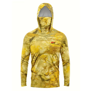 เสื้อฮู้ดดี้ตกปลาพิมพ์ลายกราฟิกสั่งทำขายส่งสำหรับผู้ชาย เสื้อผ้าเนื้อนุ่มสำหรับกิจกรรมกลางแจ้งแบบสบายๆ และสวมใส่ในชีวิตประจำวัน - Product Image 1