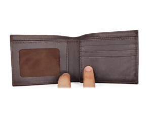 New Genuine Factory High Quality RFID Protected Premium Leather Card <b>Holders</b> Men's Timeless Short <b>Wallets</b> OEM Wholesale Best Set - Product Image 1