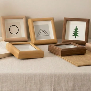 Marco de Fotos de Madera Hecho a Mano para Regalos del Hogar u Oficina - Product Image 1