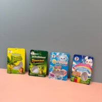 Sacs d'emballage pour snacks et bonbons, personnalisés, imprimés numériquement, avec fenêtre transparente, scellés sur 3 côtés, thermoscellables, conception OEM, MOQ 100 pièces