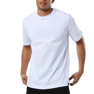Camiseta de Algodón Grueso Estilo Hip Hop Urbano para Hombre 2025, Camisetas Vintage Desgastadas al por Mayor - Product Image 1