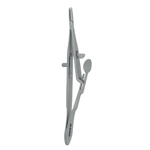 Porte-aiguille Kalt droit, forceps ophtalmique, porte-aiguille Kalt droit de 14 cm, acier inoxydable de haute qualité - Product Image 1