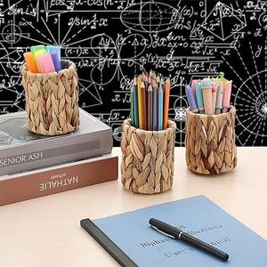 ที่ใส่แปรงแต่งหน้าแบบหวายทำมือ ตะกร้าเก็บของทำมือ ขายส่ง เป็นมิตรกับสิ่งแวดล้อม ผลิตในเวียดนาม - Product Image 5