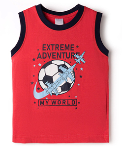 Conjunto de camiseta sin mangas y pantalones cortos para bebés, niños y niñas, con estampado personalizado, de algodón, para verano, unisex, informal. - Product Image 2