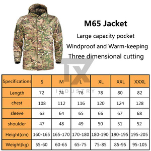 Veste Softshell Homme Bleue Imperméable Respirante avec Fermeture Éclair Col Montant Coupe-Vent Hiver Extérieur Coupe Droite Polyester - Product Image 2