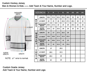 Maillots de hockey sur glace personnalisés sublimés 100% polyester, designs rétro, respirants, coupe-vent, séchage rapide, uniformes de hockey professionnels à prix abordable - Product Image 5