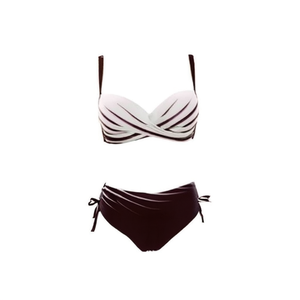 Maillot de bain une pièce grande taille HDJ, effet ventre plat, tenue de plage conservatrice, monokini sexy SQ67592 - Product Image 2