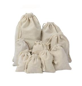 Cotton <b>Pouch</b> Jewelry <b>Pouches</b> Muslin <b>Drawstring</b> Bags Party Favor Bag - Product Image 1