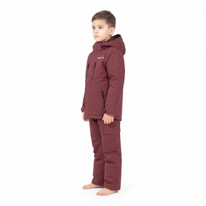 Traje de Esquí Impermeable para Niños Hawk Eye, Chaqueta con Capucha y Pantalones Aislantes Sintéticos para Deportes de Nieve al Aire Libre - Product Image 3