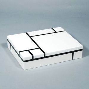 Elegante Caja de Madera con Incrustaciones de Resina de RR ENTERPRISES para Decoración Moderna del Hogar y la Oficina, Organizador de Joyas - Product Image 2