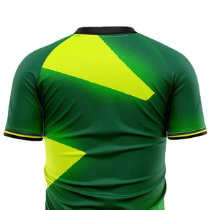 เสื้อฟุตบอลทีมกีฬาแฟชั่นล่าสุด ขายส่ง โพลีเอสเตอร์ ระบายอากาศได้ดี สีและโลโก้ปรับแต่งได้ คุณภาพสูง - Product Image 6