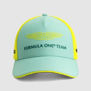 2025 nouvelle casquette de course de formule une casquette de voiture F1 personnalisable pour le cyclisme en plein air plage sport voyage décontracté avec broderie 3D - Product Image 3