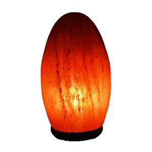 Lampe au sel rose en forme d'oeuf sculptée à la main par Sian Enterprises Artisanat naturel Lampe au sel rouge de l'Himalaya - Product Image 3