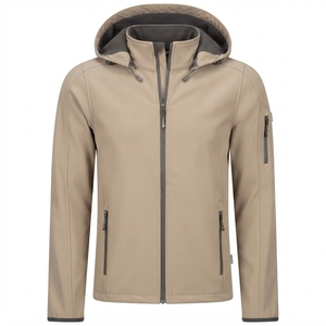Chaqueta Deportiva Softshell de Invierno para Hombre, Impermeable, Cortavientos, Transpirable, con Cierre, Chaqueta para Exteriores con Logotipo Personalizado, Ropa Deportiva Cálida - Product Image 6