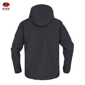 เสื้อแจ็คเก็ตซอฟต์เชลล์คุณภาพพรีเมียมสำหรับผู้ชาย ปิดด้วยซิป ผ้าระบายอากาศได้ดี พร้อมโลโก้แบบกำหนดเอง เป็นมิตรต่อสิ่งแวดล้อม - Product Image 2