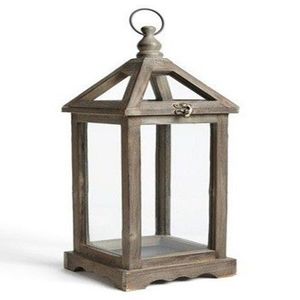 Linterna de madera ambiental para velas, diseñada para realzar reuniones íntimas con un ambiente cálido y una elaboración artesanal. - Product Image 2