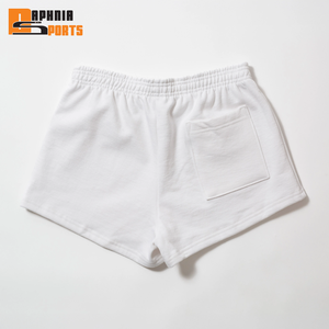Shorts Deportivos Sostenibles para Mujer, Pantalones Cortos de Entrenamiento, Felpa de Bambú Orgánico y Algodón, Ropa Ecológica para Mujer - Product Image 4
