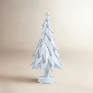 White Pine Christmas Tree Tabletop Decor Indoor No <b>Lights</b> Included Lightweight Easy Installation - Product Image 5