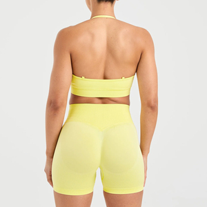 Nouvel Arrivage – Soutien-gorge de Sport Respirant de Haute Qualité pour Femme avec Logo Frontal, Soutien Moyen, Idéal Yoga et Fitness – Vente en Ligne - Product Image 2