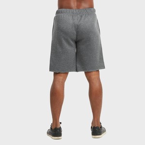 Shorts en polaire pour homme de haute qualité, écologiques, en polyester/nylon, avec cordon de serrage, décontractés, teints unis, brodés, style streetwear, OEM ODM - Product Image 2