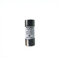 RT18-125 1140V Certifié IEC 50kA Fusible solaire céramique à haute capacité de coupure / Porte-fusible Fusible AC à indication de tension Montage en surface Action rapide