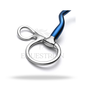 Mors à bas de crête en fer doux Mullen pour chevaux, équipement d'équitation - Product Image 4