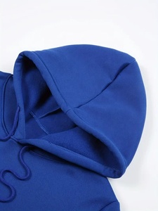 Sweat à capuche pour homme en coton 100% de qualité supérieure, style unique, pull-over, vêtement d'hiver, couleur bleue, vente chaude, nouveau design, sweat à capuche ODM - Product Image 5