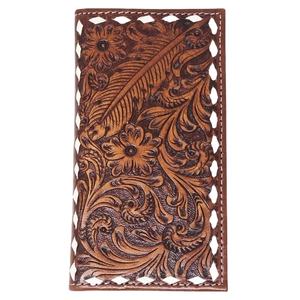 Elevate Your Everyday Carry Handcrafted Long <b>Wallet</b> with Beaded Design & <b>RFID</b> Security - Product Image 1