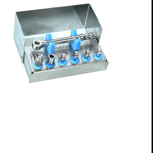 Kit Quirúrgico Dental Manual Premium de 15 Piezas, Juego de Instrumentos de Implantología con Recubrimiento de Titanio - Product Image 6