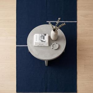 Tapis Kilim Moderne en Laine Tissé Main à Tissage Plat Bleu Marine Design Uni Antidérapant Usage Commercial Poil Moyen Décoration Intérieure - Product Image 4