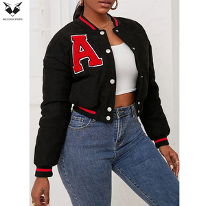 With Wholesale Rate Comfortable Unique Design Best Supplier Loose Fit <b>Long</b> Sleeve Outerwear College Baseball Varsity <b>Jackets</b> - Product Image 5