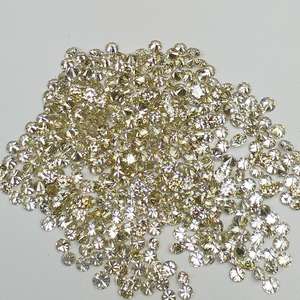 Diamants en vrac de haute qualité, 2,10 mm à 2,60 mm, qualité SI/IJ, pour bijoux en diamant véritable, boucles d'oreilles, collier, ensemble. - Product Image 1