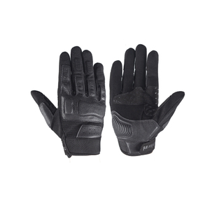 Leash <b>Full</b> Finger Racing Gloves Leather Non <b>Slip</b> Outdoor Waterproof Touch Screen for Sports Riding Gloves Unisex - Product Image 1