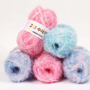 Scrubber <b>Yarn</b> Blingbling & <b>Variegated</b> Colors (80g) - Product Image 4