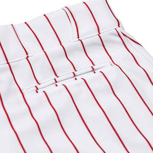 Pantalones de Béisbol para Hombre, Diseño Nuevo, con Rayas Verticales Rojas, Color Personalizado, Sublimados, para Béisbol y Sóftbol - Product Image 3