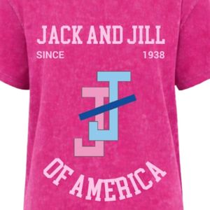 T-shirt graphique magenta pour femme, en coton doux, col rond, manches courtes, style décontracté, vêtements de tous les jours - Product Image 3