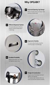 [OPQ-BK] Máquina de embalaje de paraguas con protección anticaídas para mantenimiento de tracción en interiores y seguridad en entradas, de grado industrial - Product Image 5